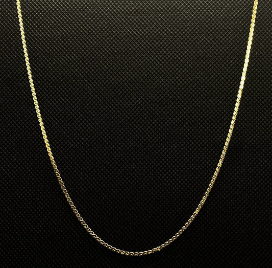 Snakebone Necklace Thick | Stainles Steel Gold Plated